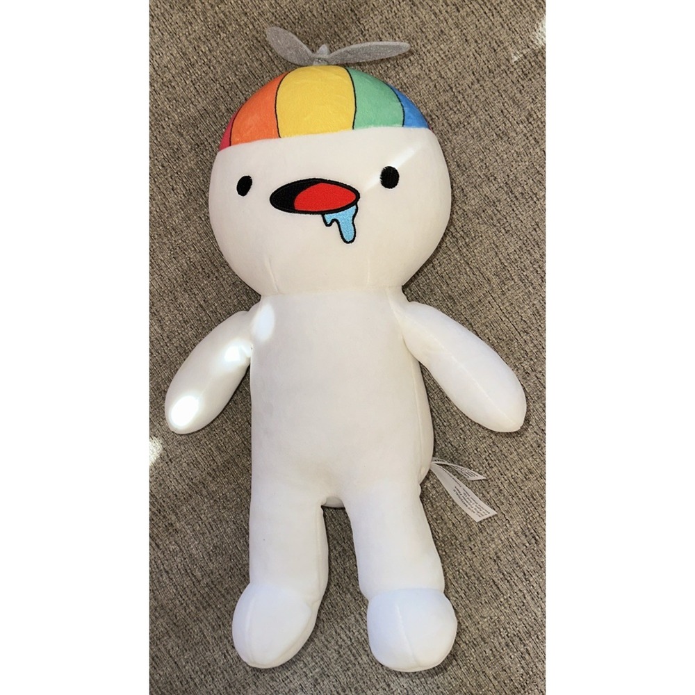 James the Odd 1's Out Baby‎ Plush 10" Rainbow Propeller Hat
